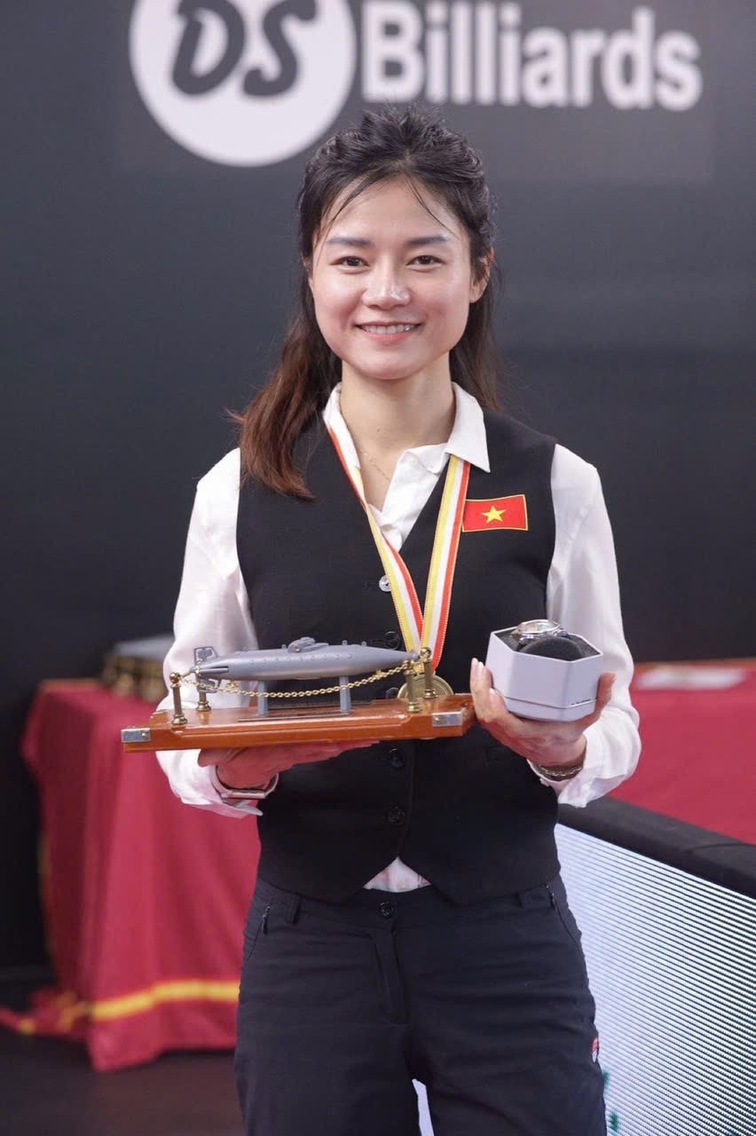Lien Quynh claims bronze at 2025 World Championship Three-Cushion Ladies